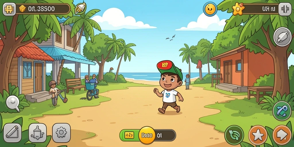 Fitur multiplayer yang memungkinkan kompetisi seru.