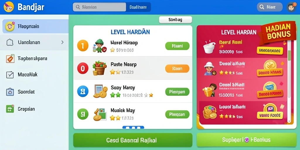 Karakter unik yang memperkaya pengalaman bermain.