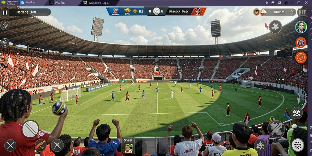 Fitur mode multiplayer yang memungkinkan bersaing dengan teman.