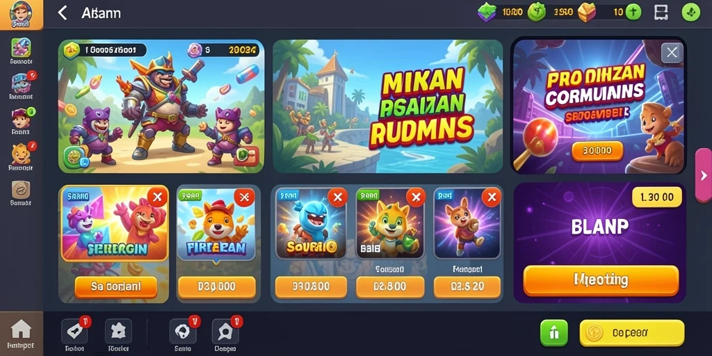Tangkapan layar menunjukkan level baru yang menantang di TGER123.