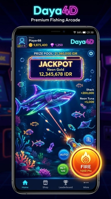 daya4d — layar beranda